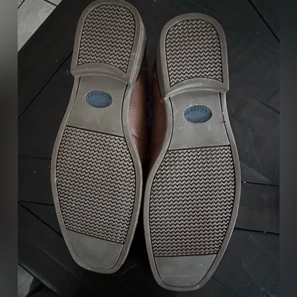 Sandro Mens 10 Loafers Brown Soft Leather Comfort/Casual Shoes Made In Brazil - Picture 10 of 13